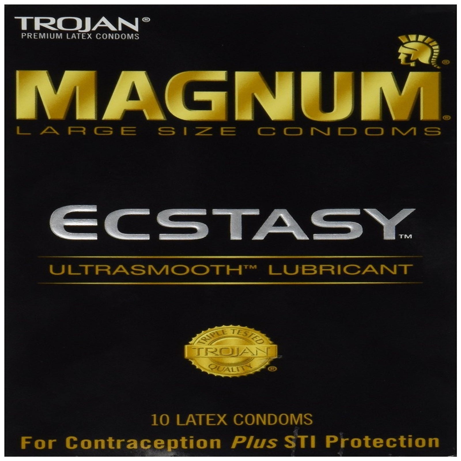 Trojan Magnum Ecstasy Condoms (10 Count, 2 Pack)