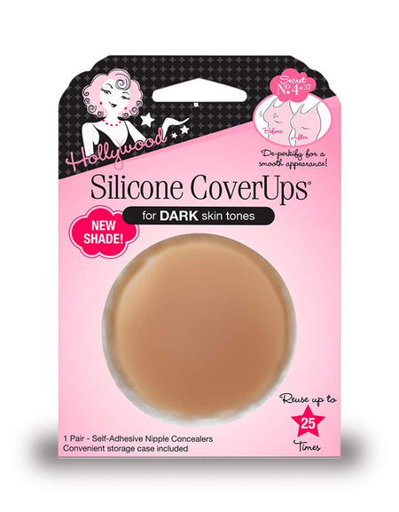 Hollywood Fashion Secrets Silicone Coverups Dark (1 Pack)