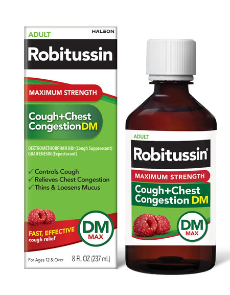 Robitussin Cough + Chest Congestion DM Max (8 oz)