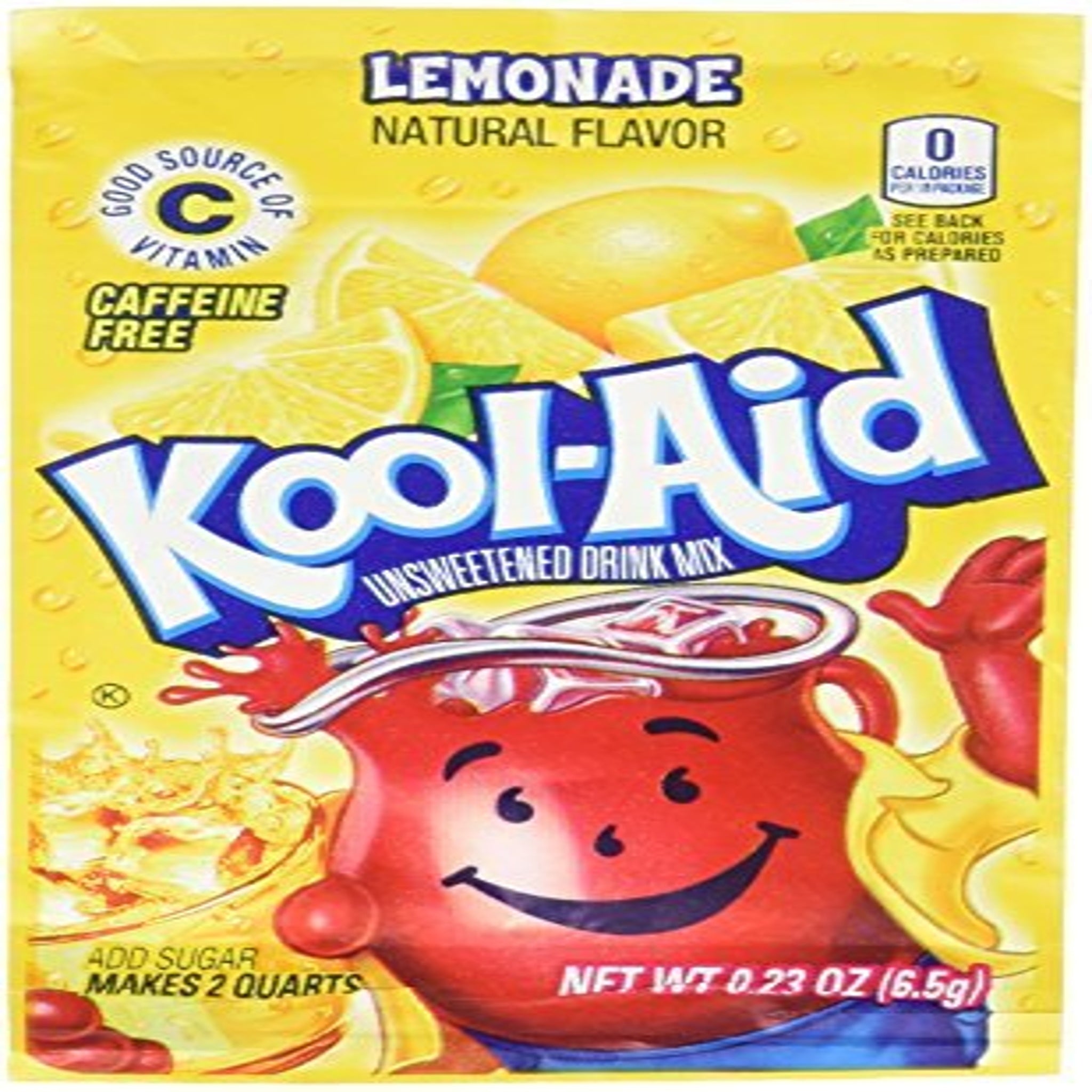 Kool-Aid Lemonade Drink Mix (0.23 oz, 12 Pack)