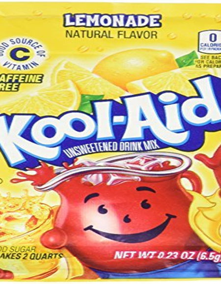 Kool-Aid Lemonade Drink Mix (0.23 oz, 12 Pack)