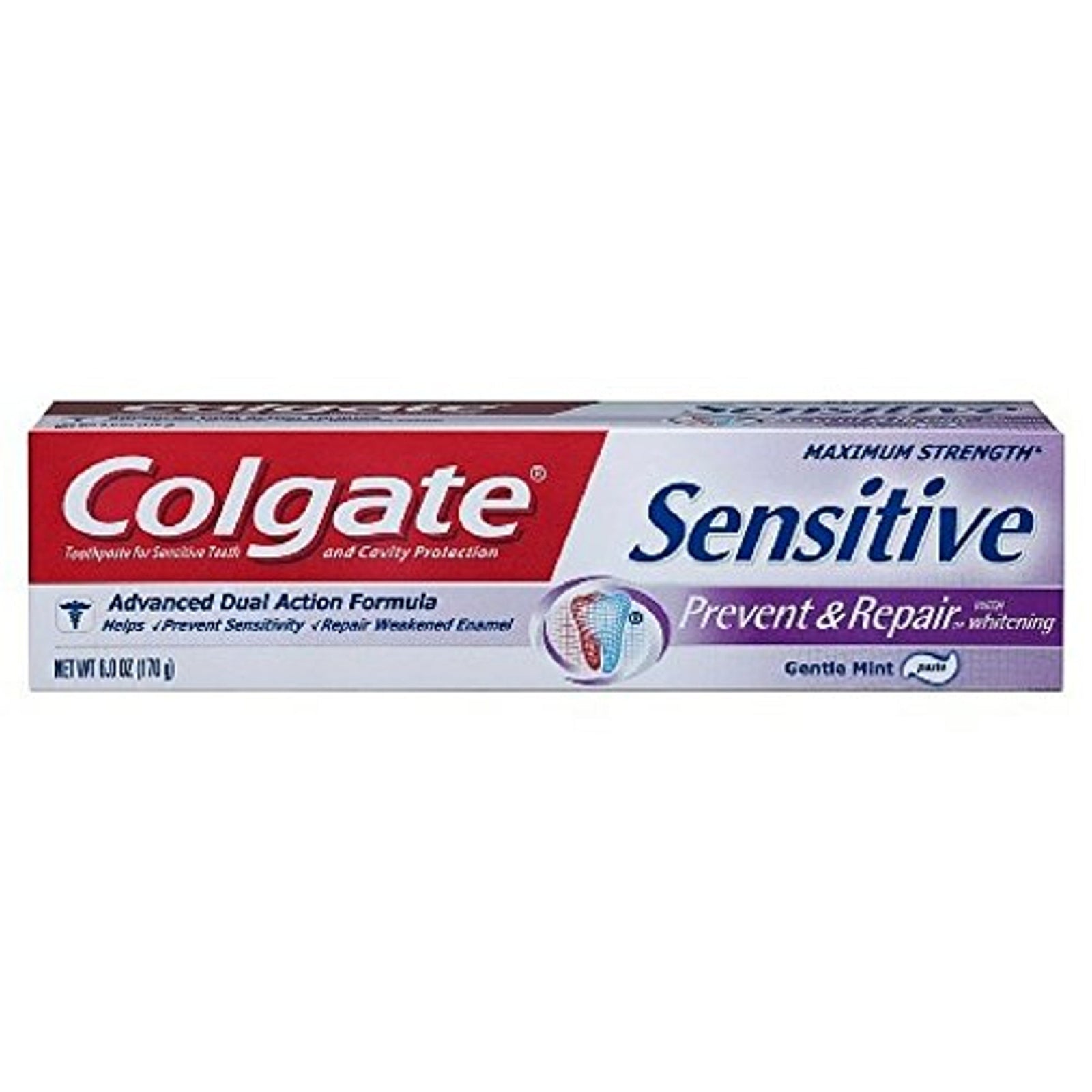 Colgate Sensitive Prevent & Repair Toothpaste (6 oz, 2 Pack)