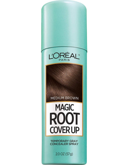 L'Oreal Root Cover Up Spray Medium Brown (2 oz, 3 Pack)