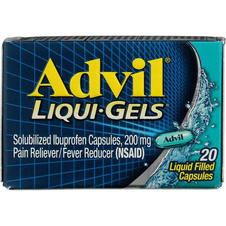 Advil Liqui-Gels Pain Reliever (20 Count, 2 Pack)