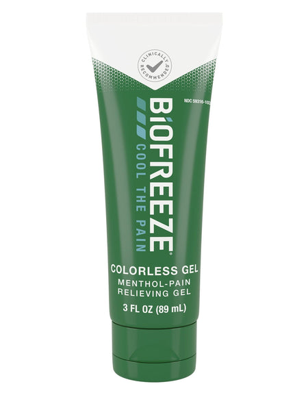 Biofreeze Pain Relief Gel Colorless (3 oz)