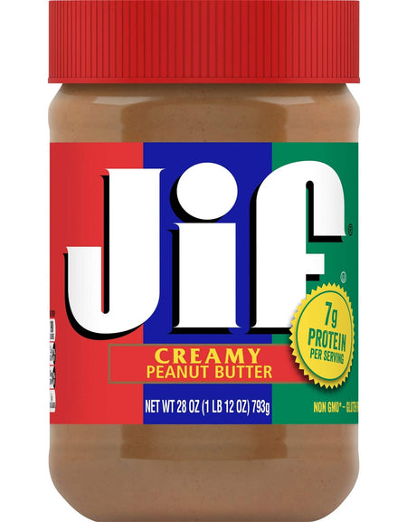 Jif Creamy Peanut Butter (28 oz)