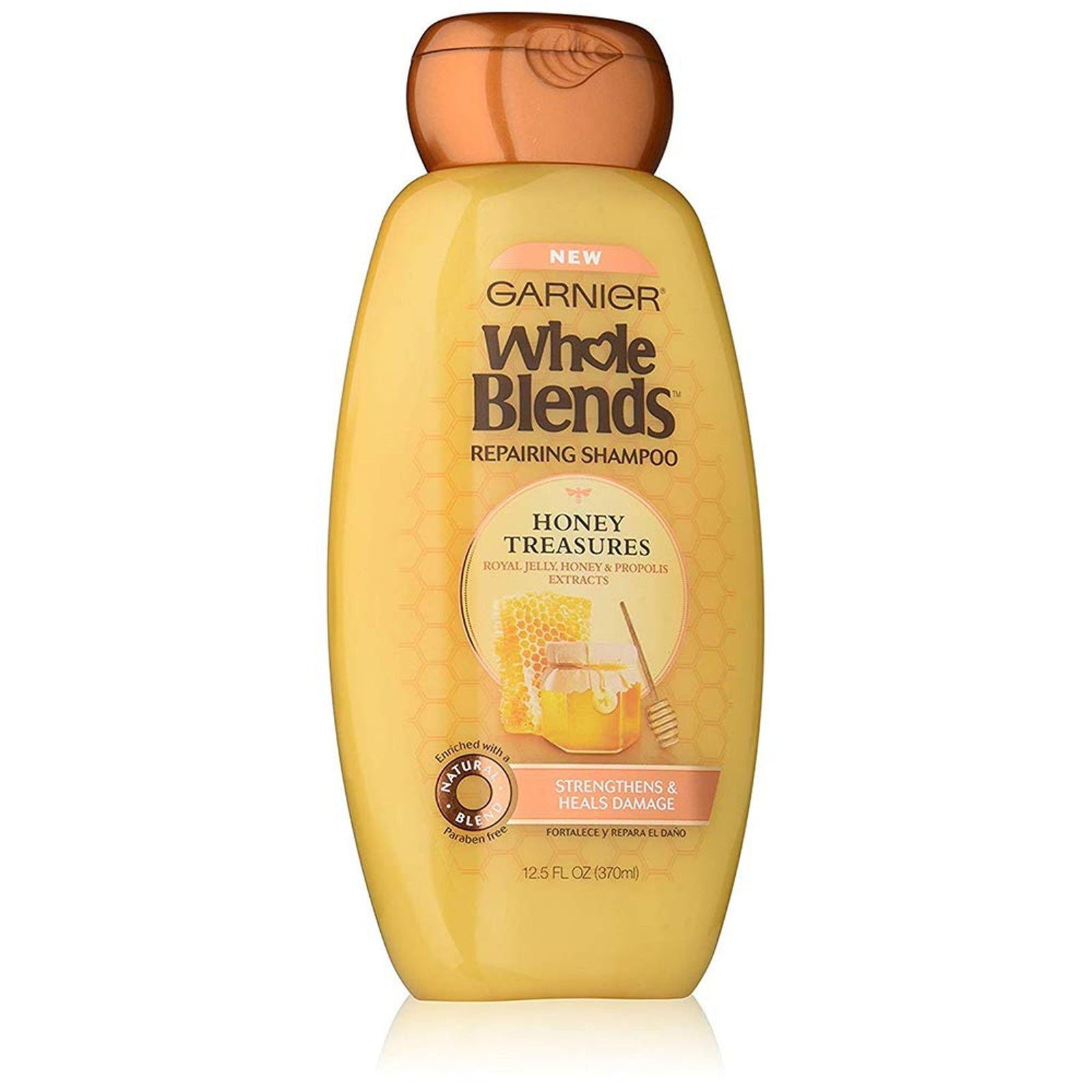 Garnier Whole Blends Shampoo Honey Treasures (12.5 oz, 3 Pack)