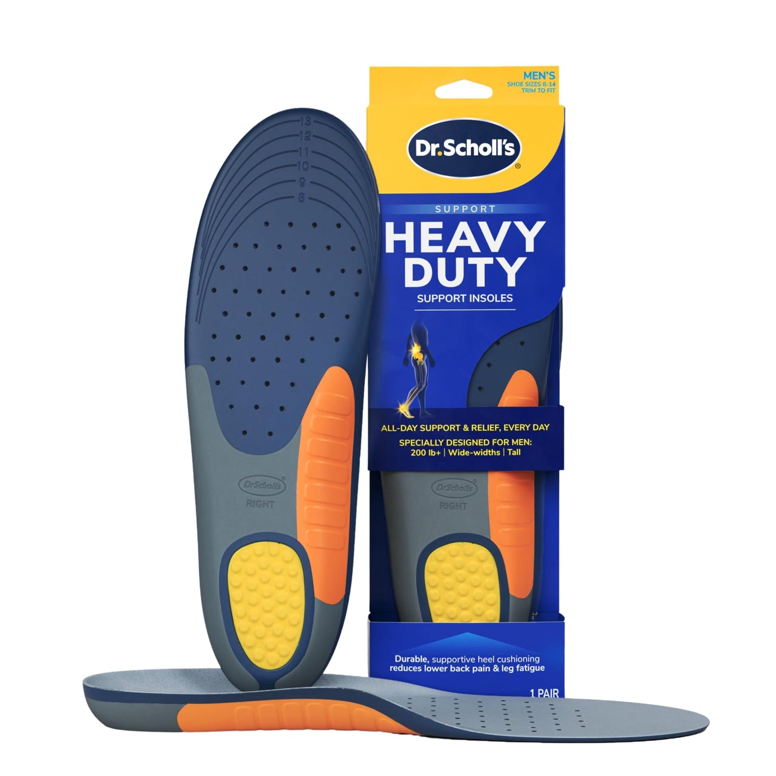Dr. Scholl's Heavy Duty Support Insoles Men (1 Pair)