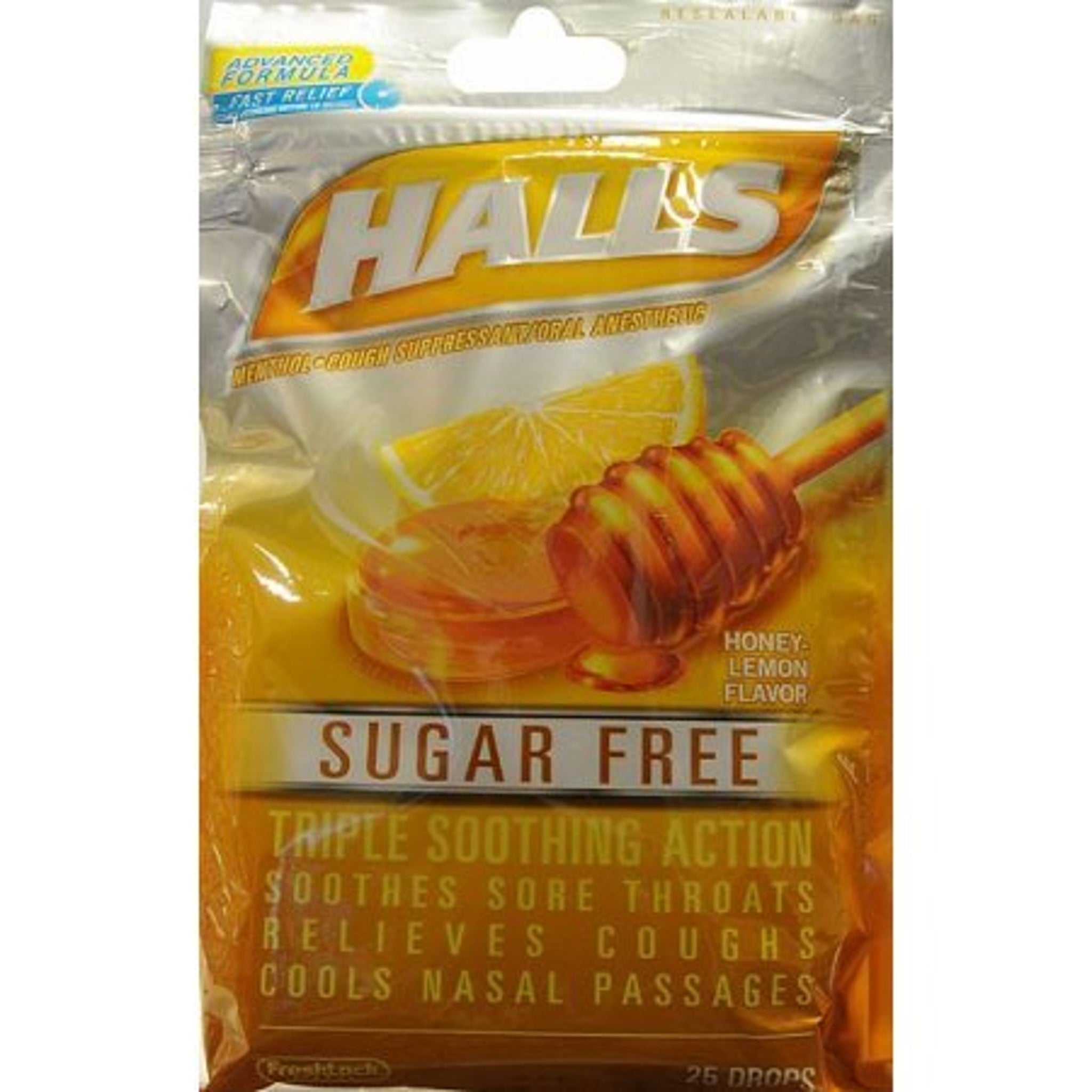 Halls Cough Drops (25 Drops)