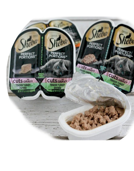 Sheba Perfect Portions Turkey in Gravy (10 Count)
