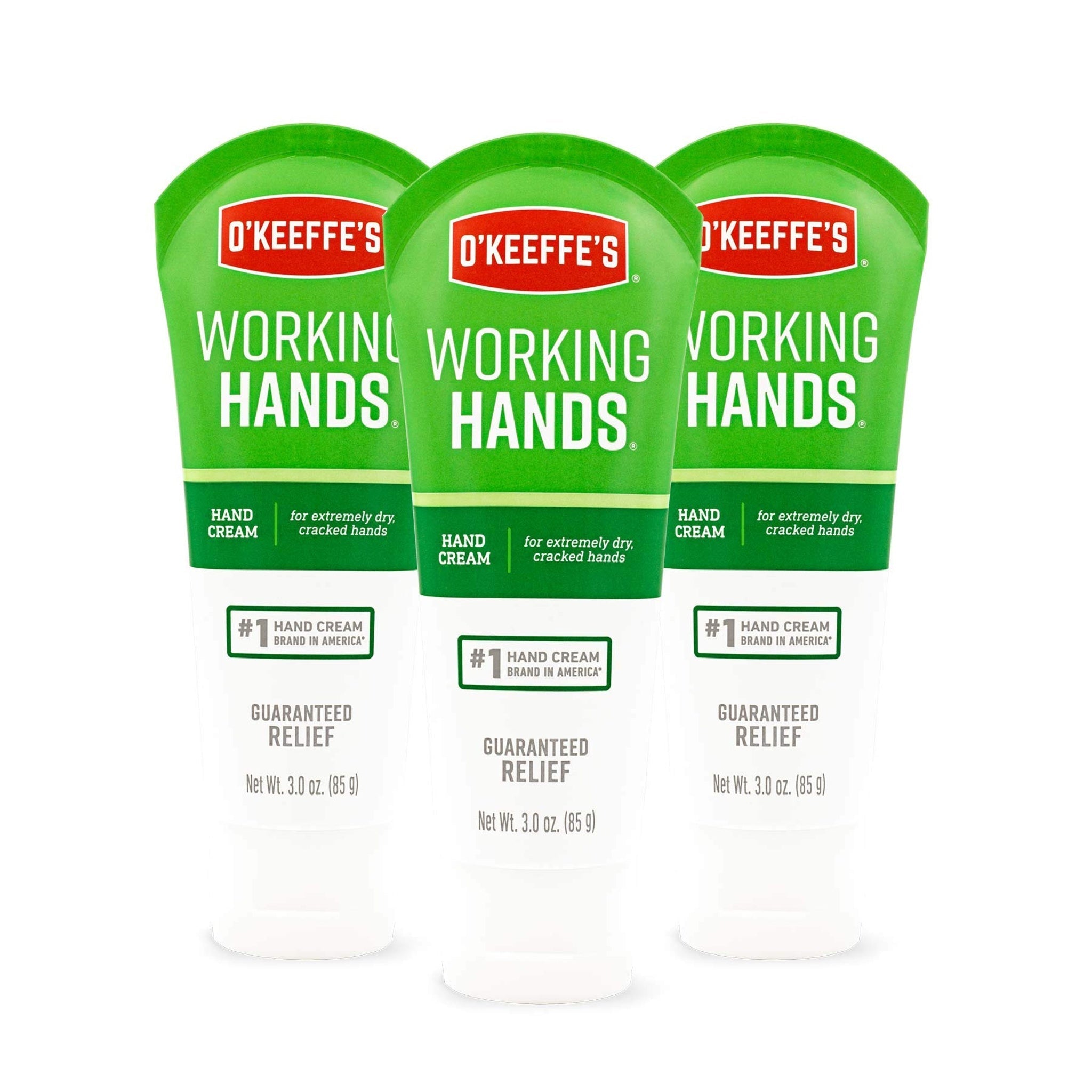 O'Keeffe's Working Hands Cream Tubes (3 oz, 3 Pack)