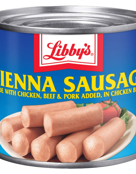 Libby’s Vienna Sausage in Chicken Broth (4.6 oz, 24 Pack)