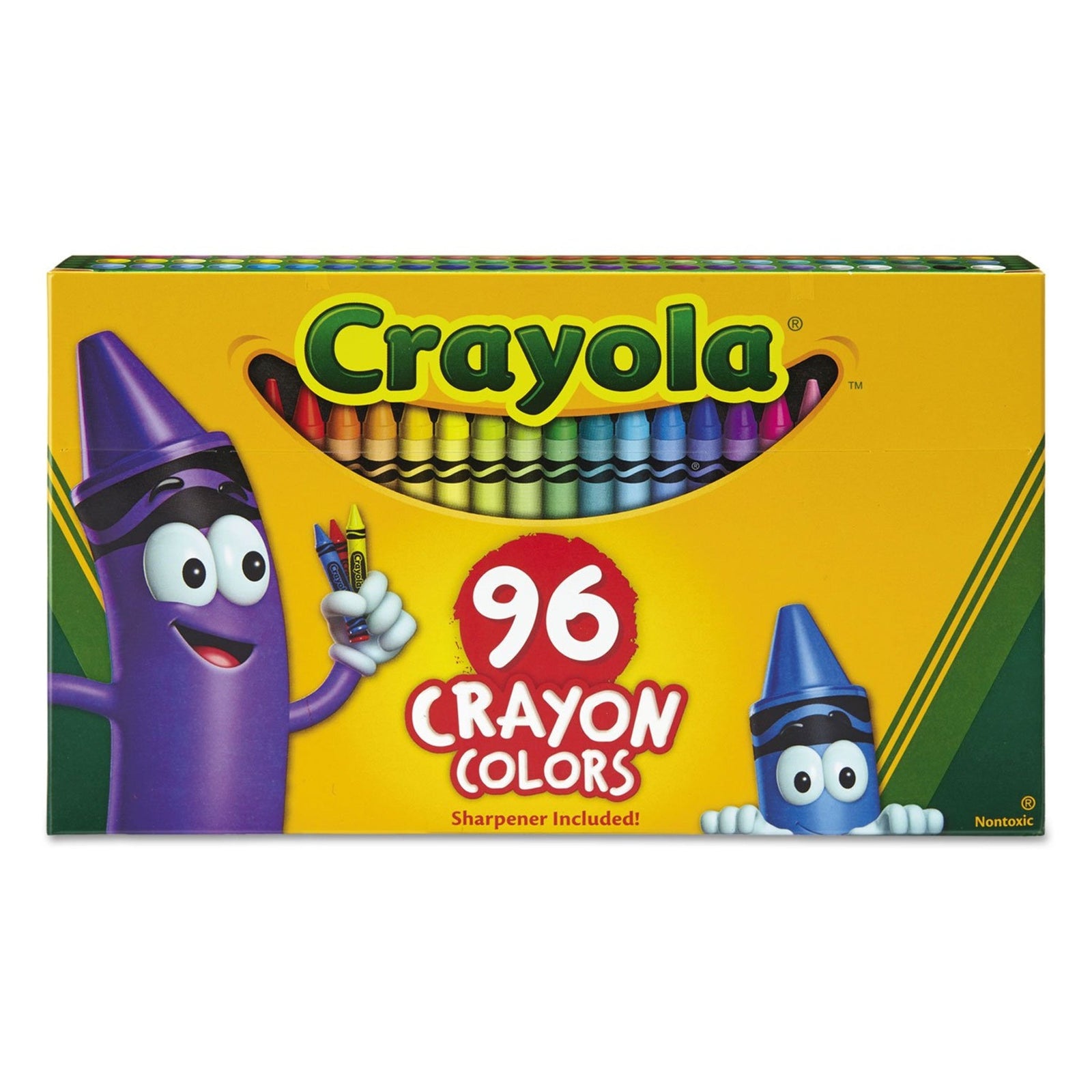Crayola Classic Color Crayons with Sharpener (96 Count)