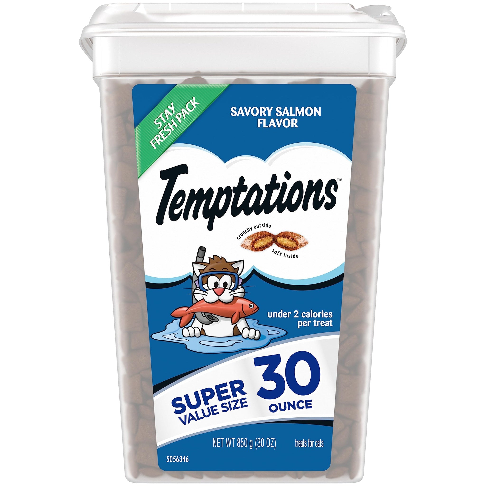 Temptations Cat Treats Savory Salmon (30 oz)
