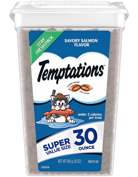 Temptations Cat Treats Savory Salmon (30 oz)
