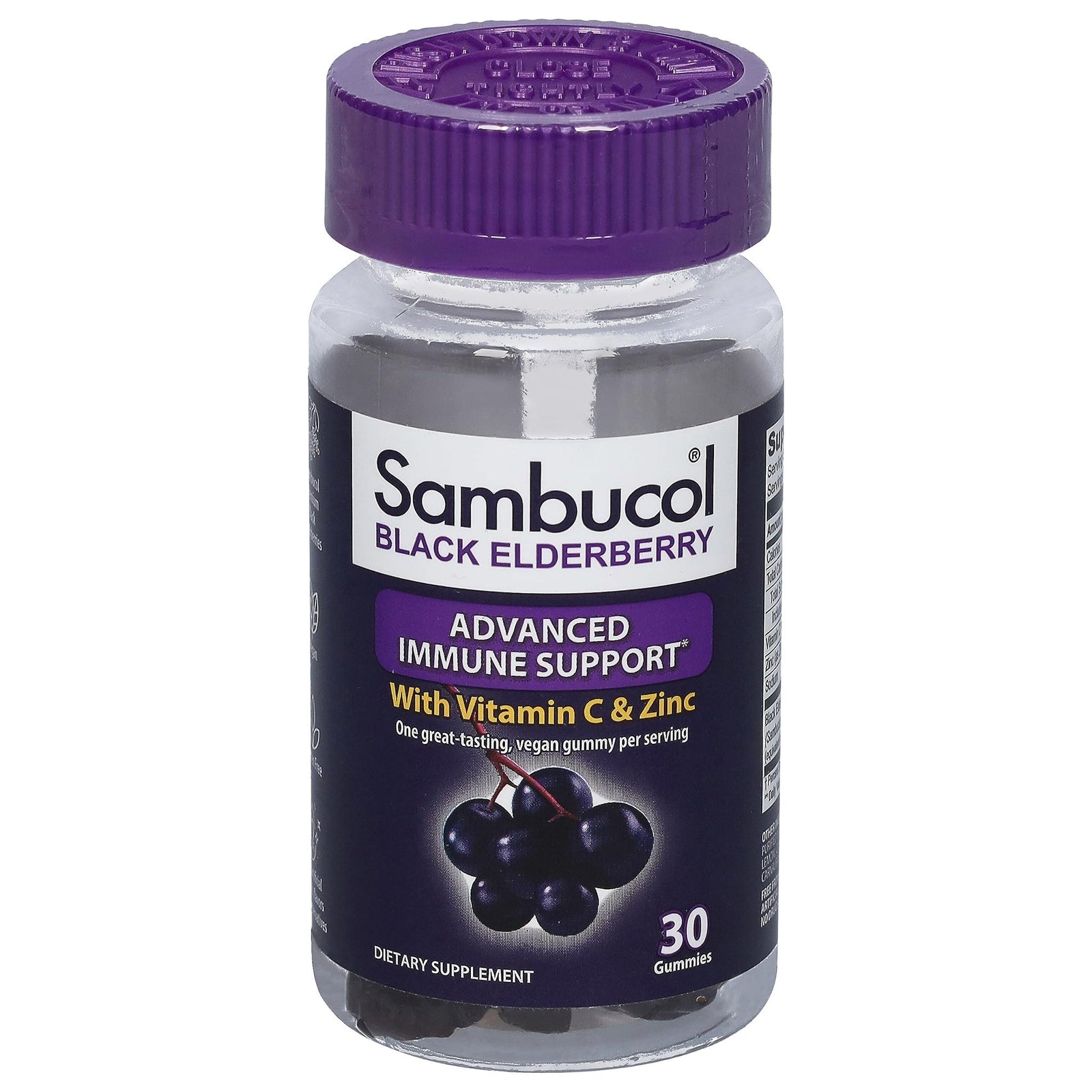 Sambucol Elderberry Gummies (30 Count)