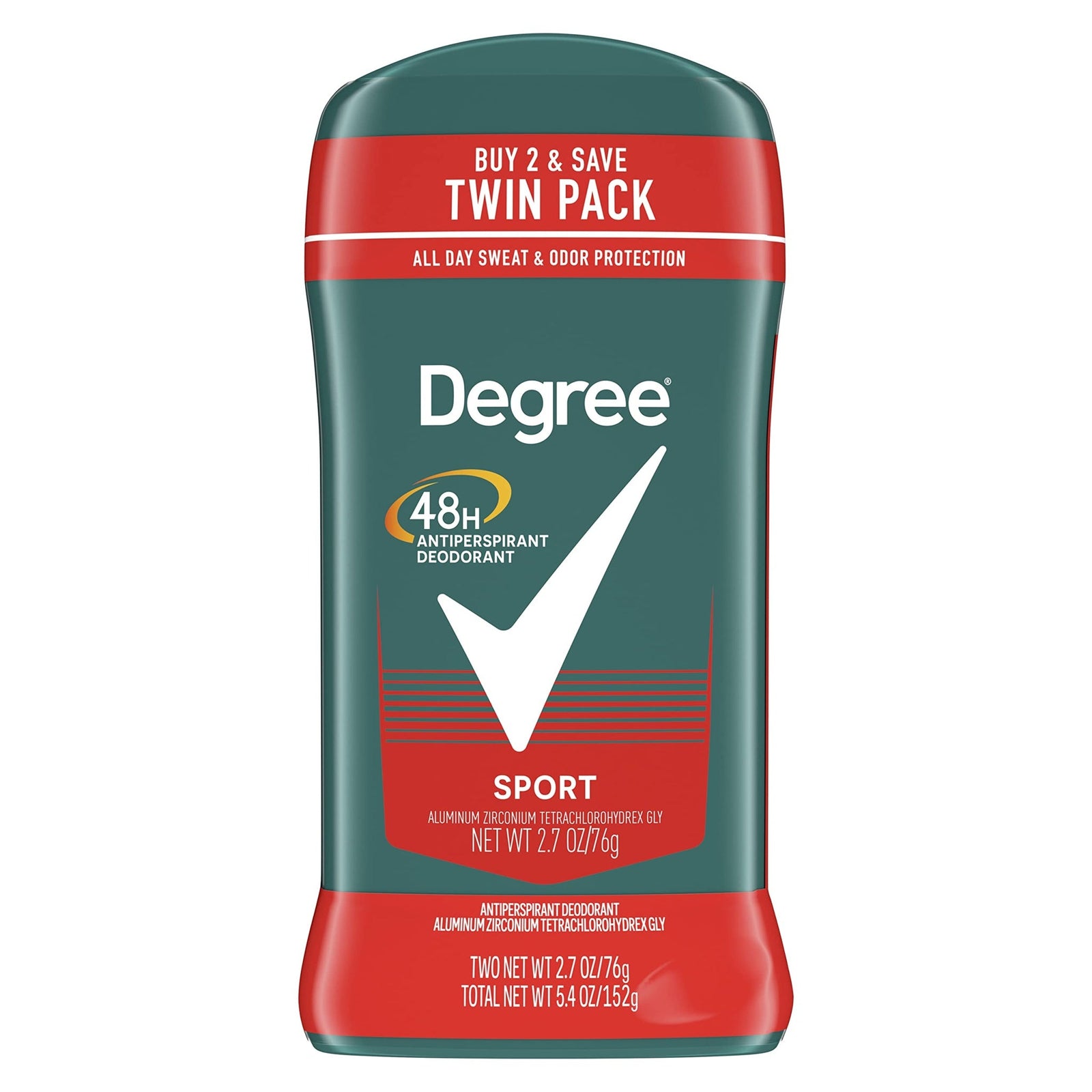 Degree Men Sport Deodorant (2.7 oz, Twin Pack)