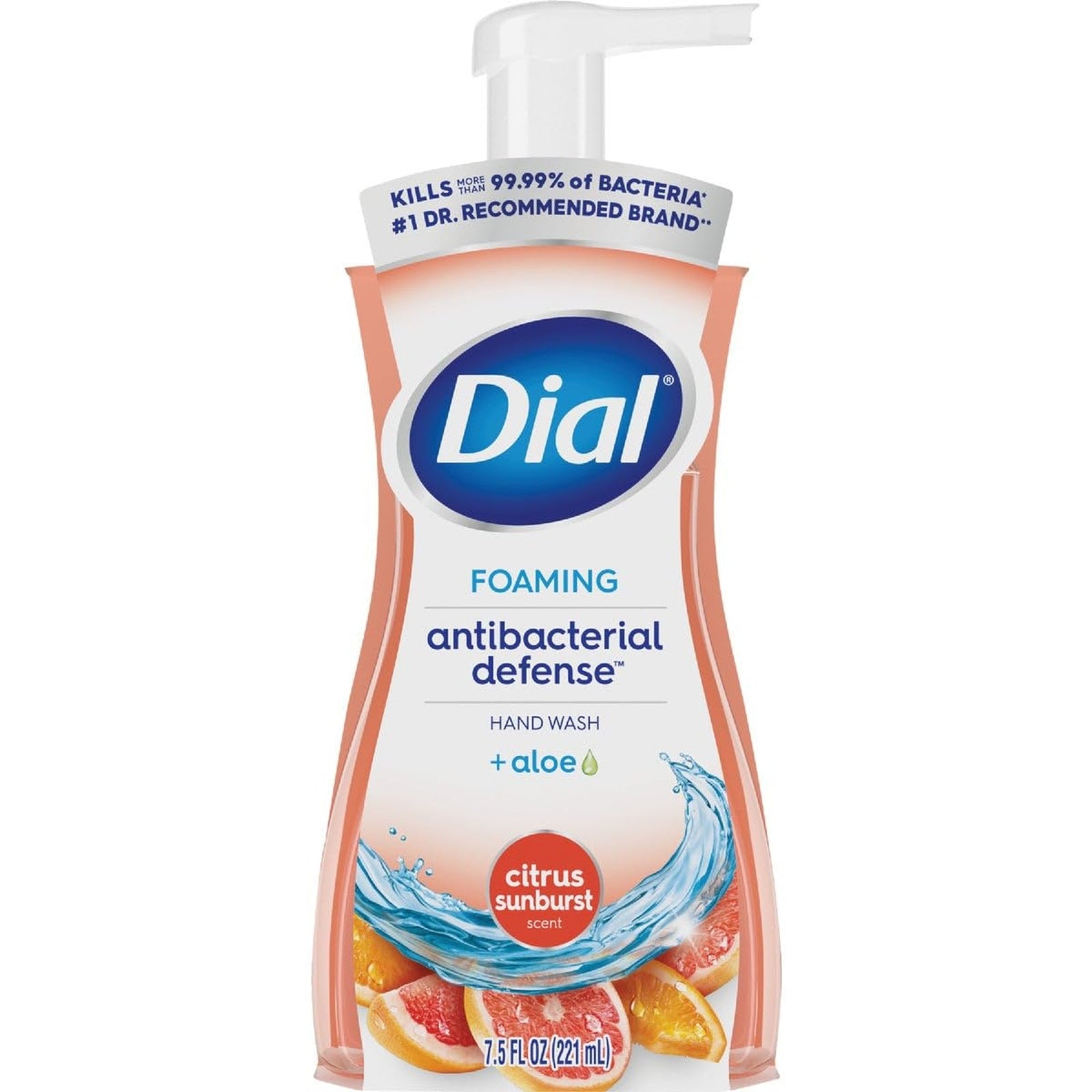 Dial Foaming Hand Wash Citrus Sunburst (7.5 oz)
