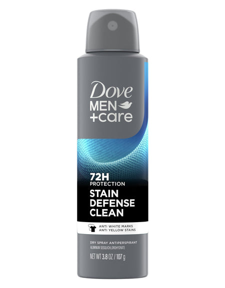 Dove Men+Care Stain Defense Spray Clean (3.8 oz)