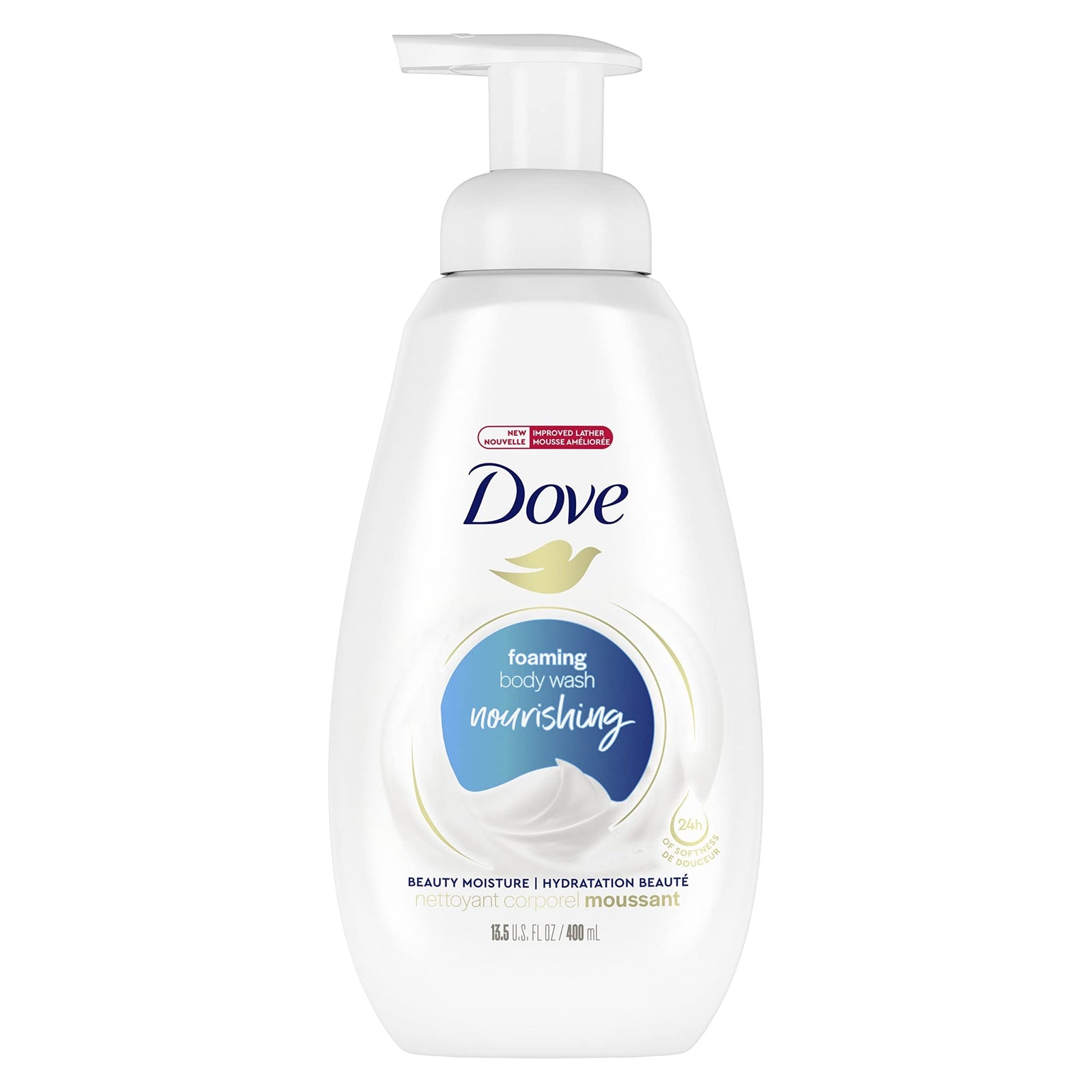 Dove Foaming Body Wash (13.5 oz)
