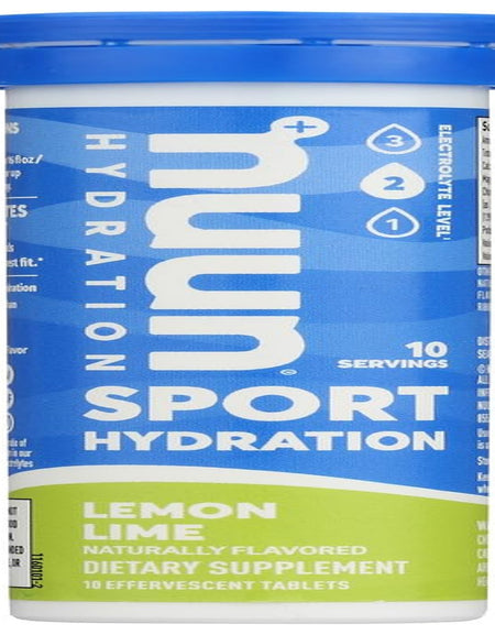 Nuun Electrolyte Drink Tablets Lemon+Lime (6 Pack)