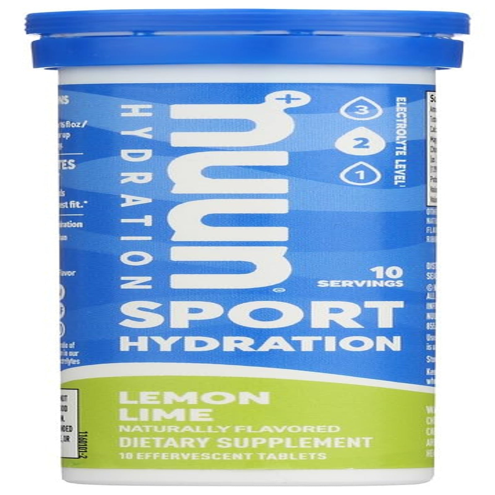 Nuun Electrolyte Drink Tablets Lemon+Lime (6 Pack)