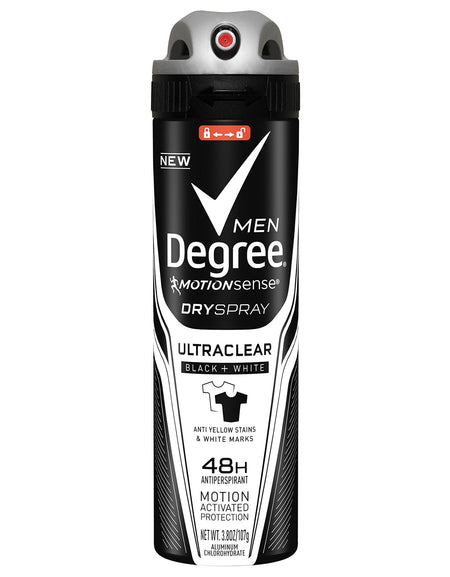 Degree Ultraclear Men’s Dry Spray (3.8 oz)