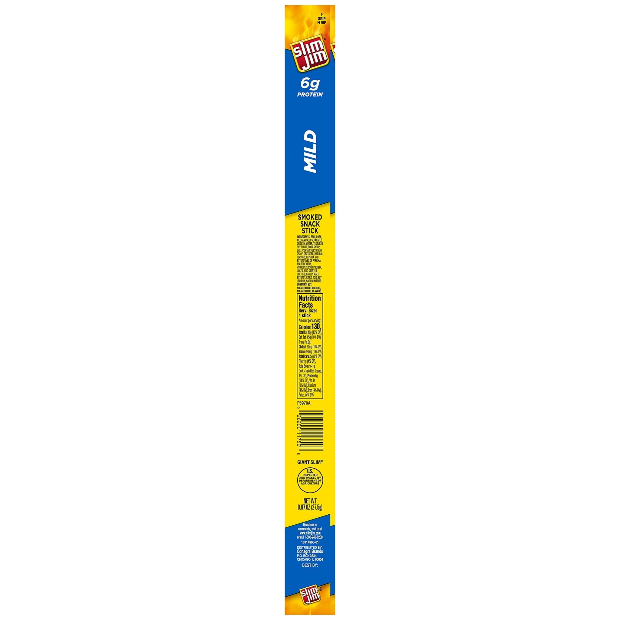 Slim Jim Mild Snack Stick (0.97 oz)