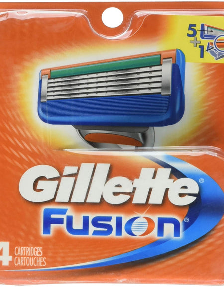 Gillette Fusion Razor Blades (4 Count)