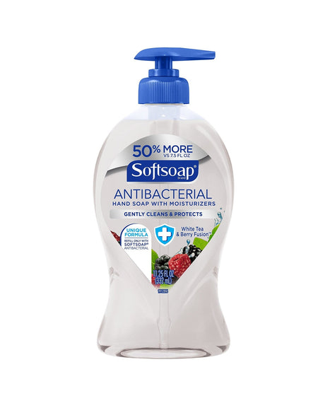 Softsoap Antibacterial Hand Soap White Tea Berry (11.25 oz)