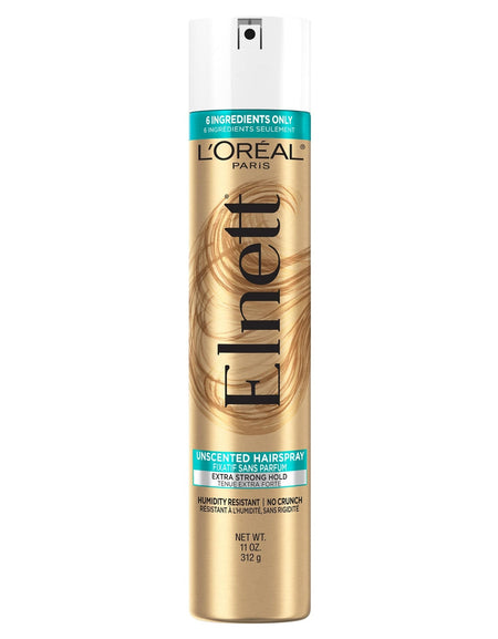 L'Oreal Elnett Satin Hairspray Unscented (11 oz)