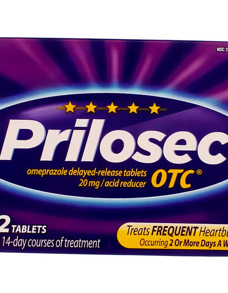 Prilosec OTC Tablets (42 Count, 2 Pack)