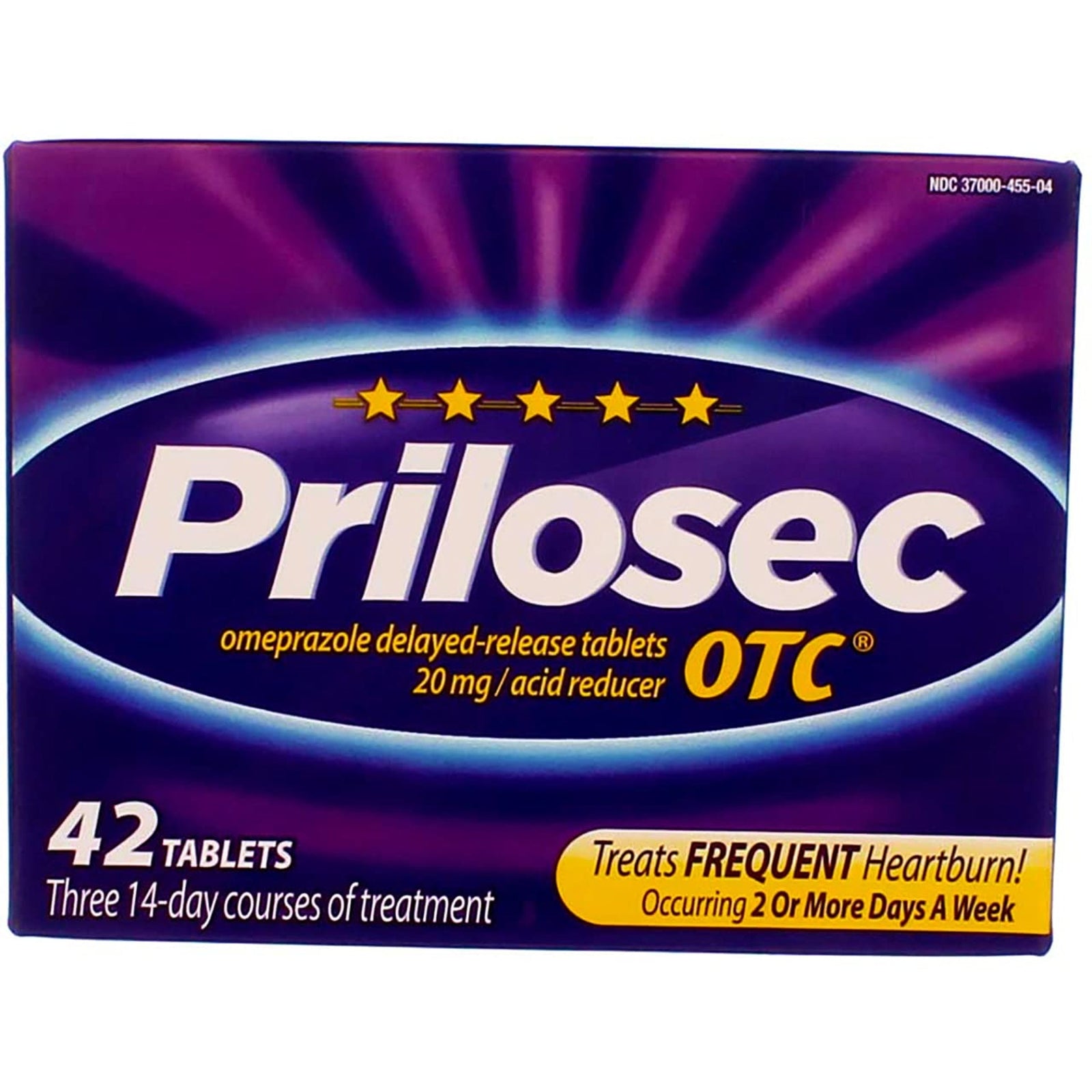 Prilosec OTC Tablets (42 Count, 2 Pack)