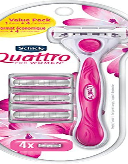 Schick Quattro Razor for Women (1 Set)