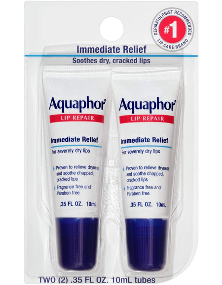 Aquaphor Lip Repair (.35 oz, 2-pack)