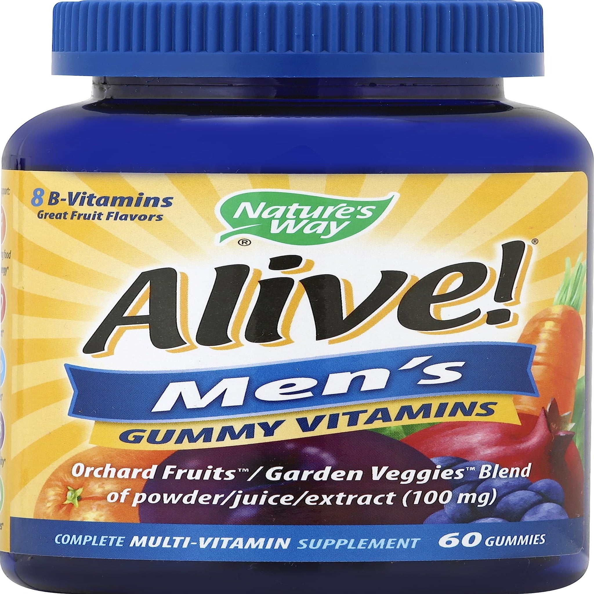 Alive! Men's Gummy Multivitamin (60 gummies)