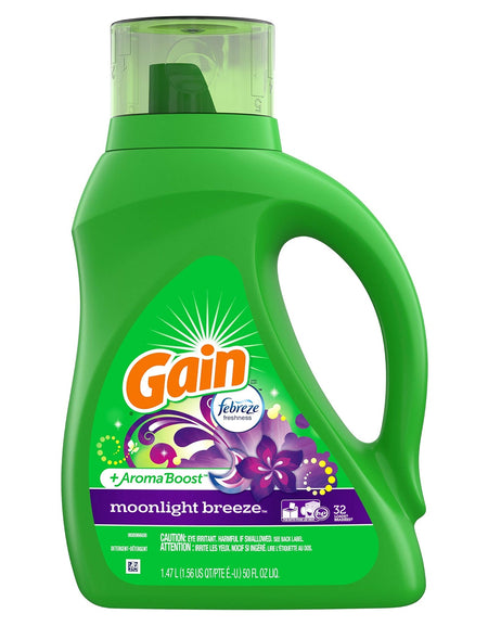 Gain Moonlight Breeze Laundry Detergent (50 oz)
