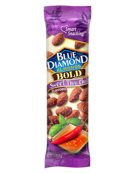 Blue Diamond Almonds Sweet Thai Chili (1.5 oz, 12 Pack)