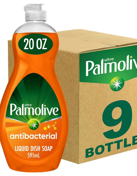 Palmolive Ultra Antibacterial Dish Soap (20 oz, 9 Pack)