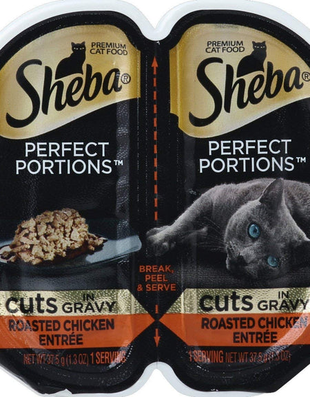 Sheba Perfect Portions Cat Food Chicken Cuts in Gravy (2.6 oz)