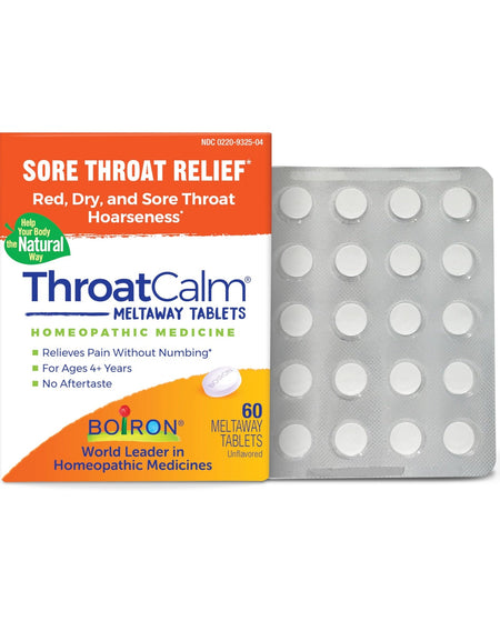Boiron ThroatCalm Tablets (60 Count)