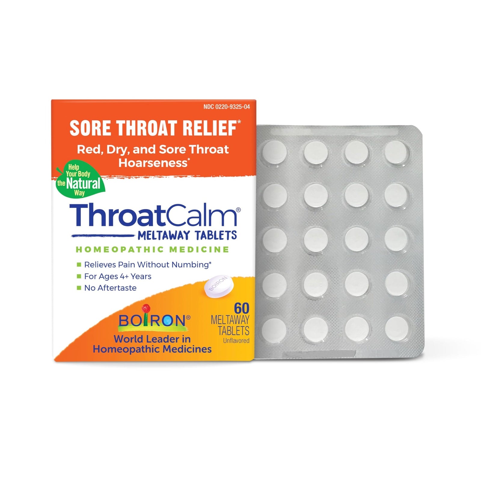 Boiron ThroatCalm Tablets (60 Count)