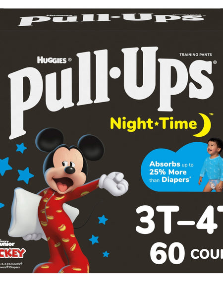 Pull-Ups Night-Time Training Pants Boys 3T-4T (60 Count)