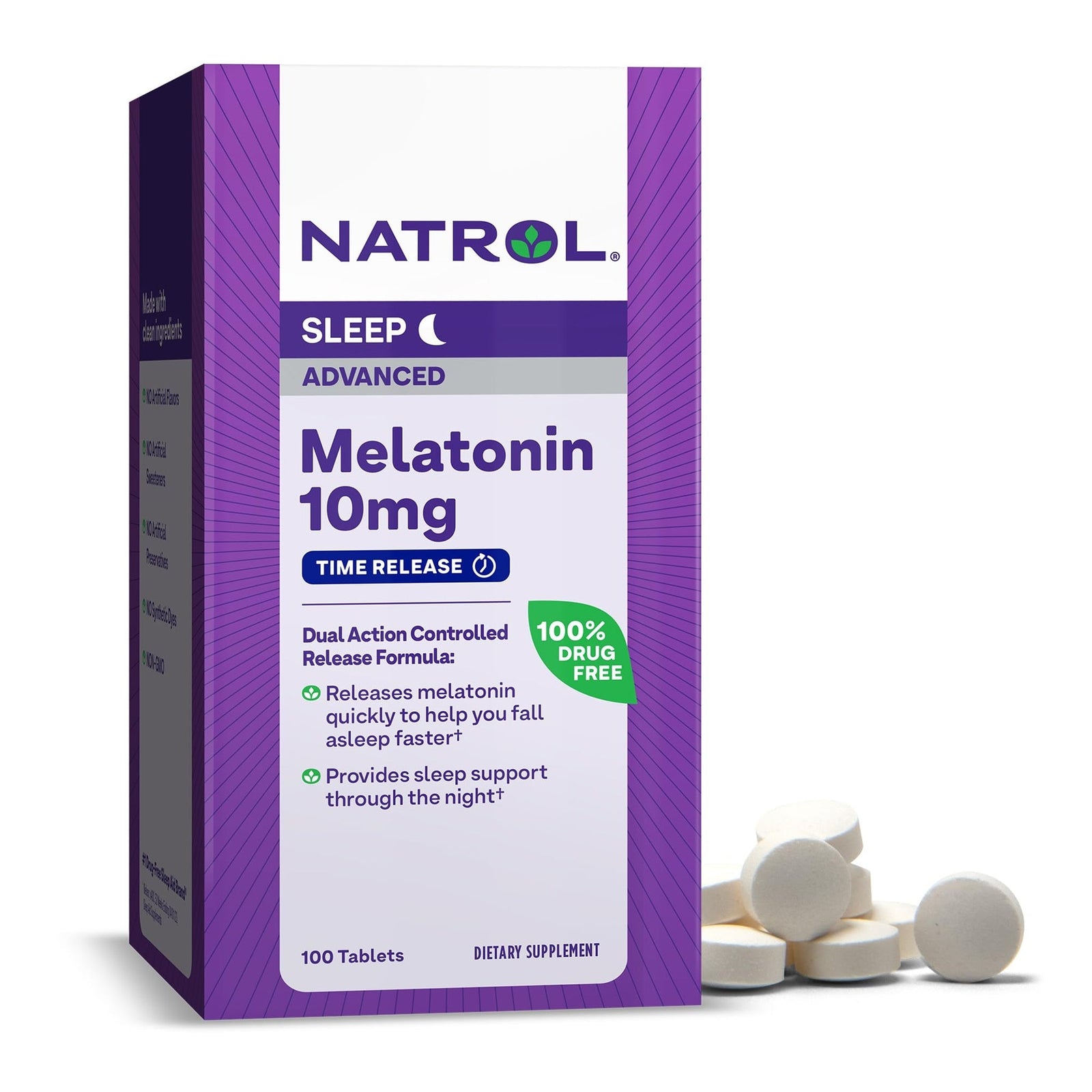 Natrol Melatonin 10mg Tablets (100 Count)