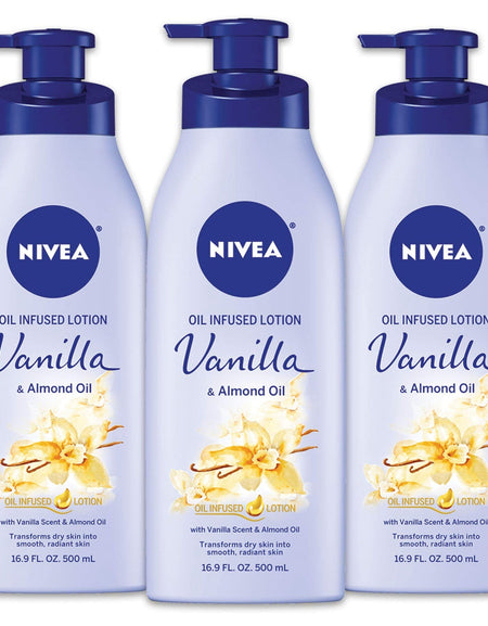 Nivea Vanilla Body Lotion (16.9 oz, 3 Pack)