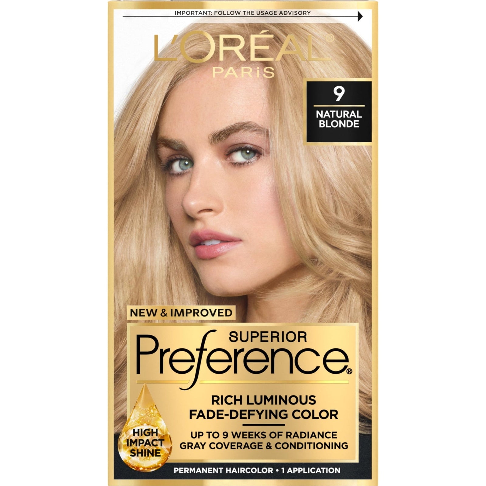 L'Oreal Hair Color (Natural Blonde)