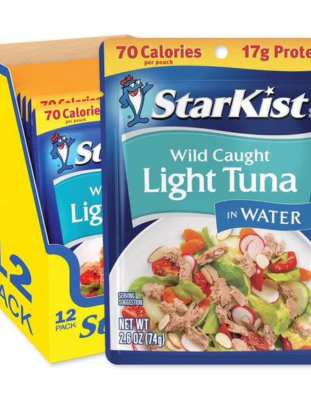 StarKist Chunk Light Tuna Pouch (2.6 oz, 12-pack)