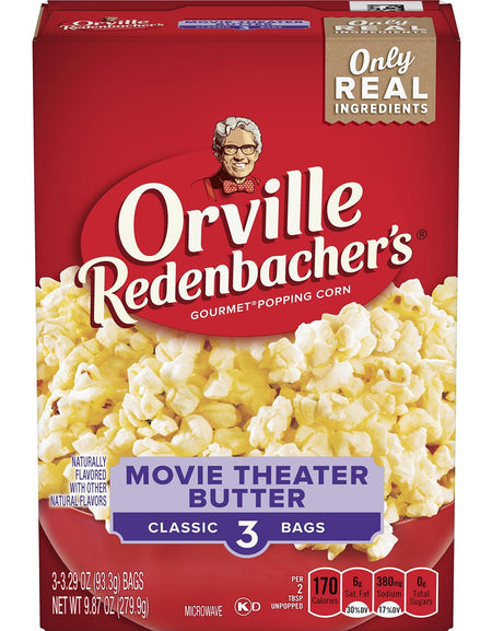 Orville Redenbacher's Movie Theater Popcorn (3.29 oz, 3-pack)