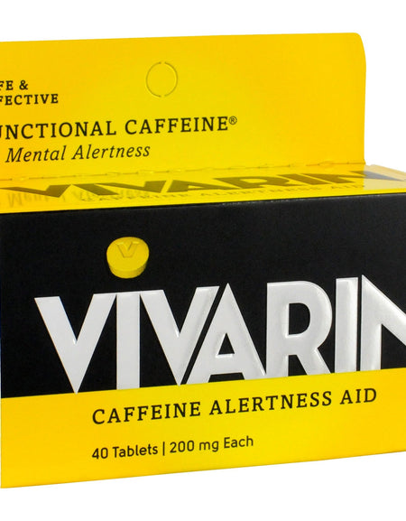 Vivarin Caffeine Tablets 200mg (40 ct, 3-pack)