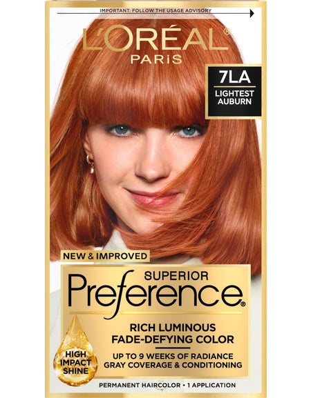 L'Oreal Hair Color (Lightest Auburn)